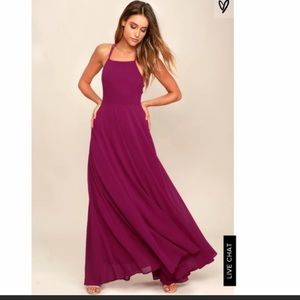 Lulu Strappy to be Here Blush Maxi Dress